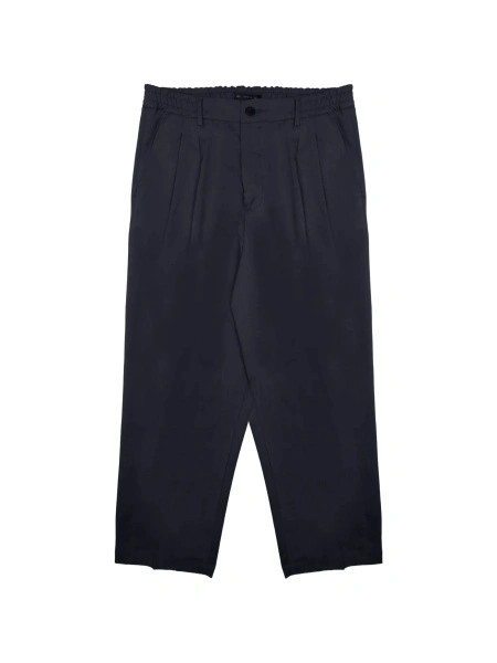 Pantaloni conici LOW BRAND albastri