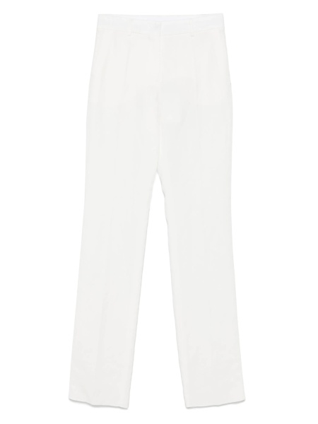 Pantaloni conici SPORTMAX albi