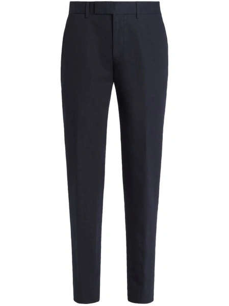 Pantaloni conici ZEGNA albastri