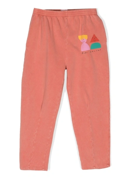 Pantaloni de trening Bobo Choses rosii
