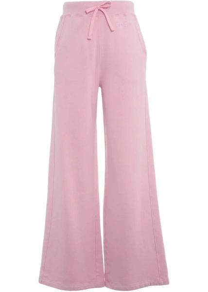 Pantaloni de trening Dondup roz din bumbac