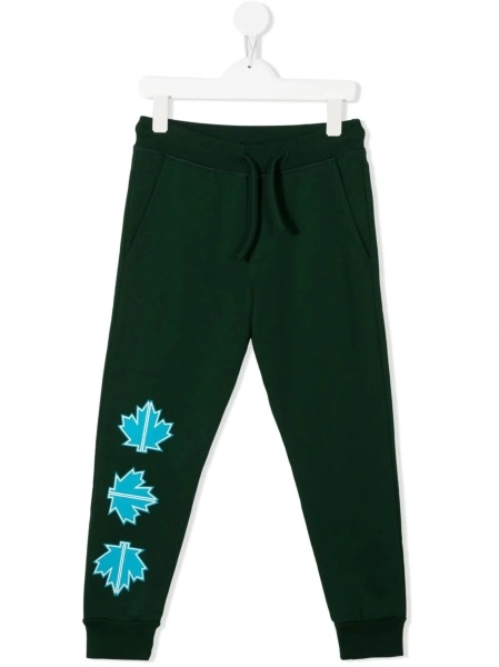 Pantaloni de trening DSQUARED2 verzi