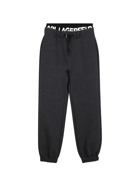 Pantaloni de trening Karl Lagerfeld gri
