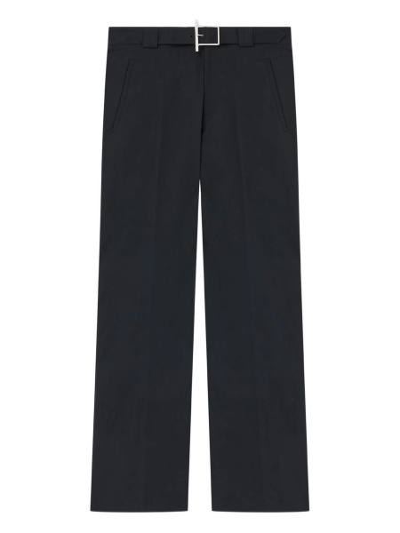 Pantaloni drepti Alexander McQueen negri
