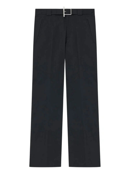 Pantaloni drepti Alexander McQueen negri