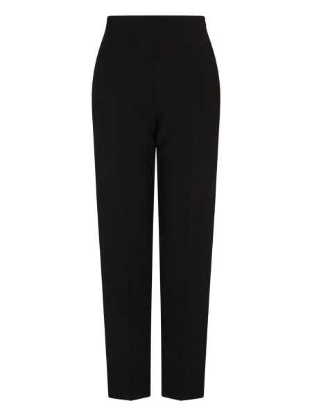 Pantaloni drepti Emporio Armani negri