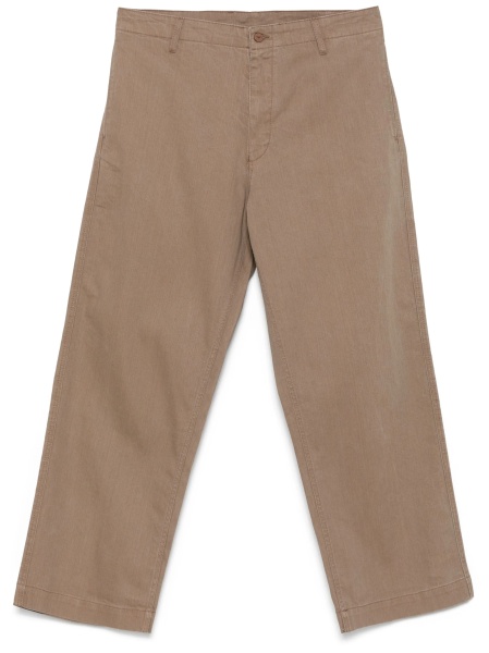 Pantaloni drepti Emporio Armani neutri
