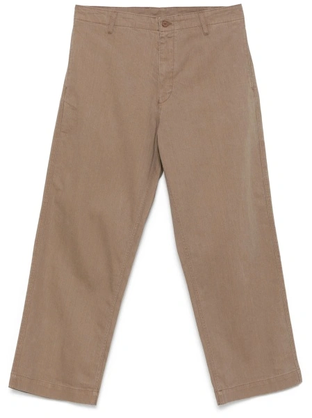 Pantaloni drepti Emporio Armani neutri