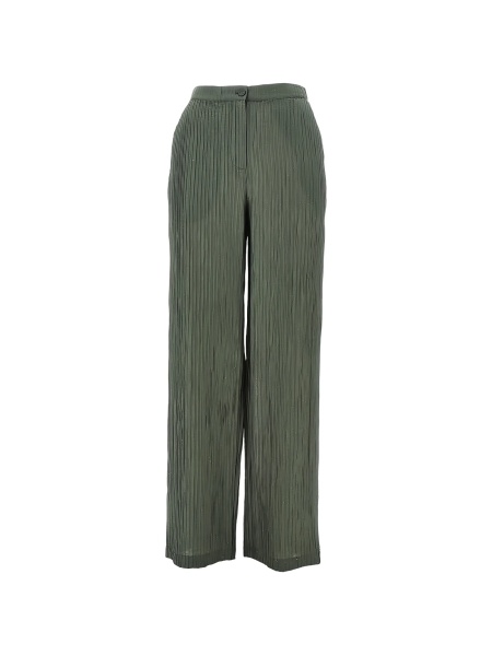 Pantaloni drepti Emporio Armani verzi