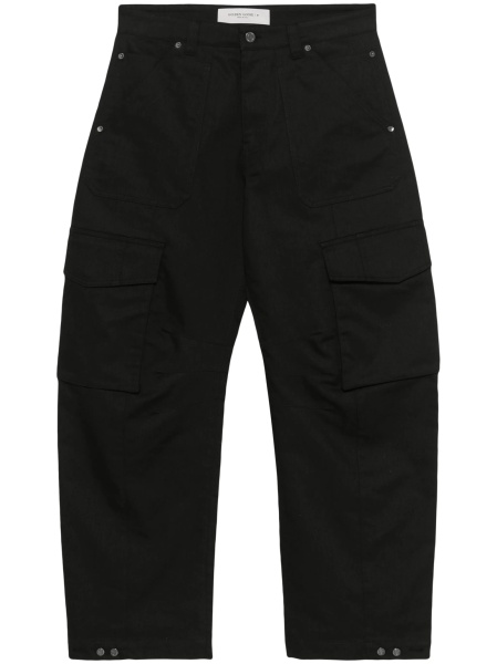 Pantaloni drepti Golden Goose negri