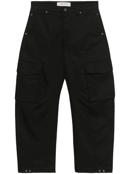 Pantaloni drepti Golden Goose negri