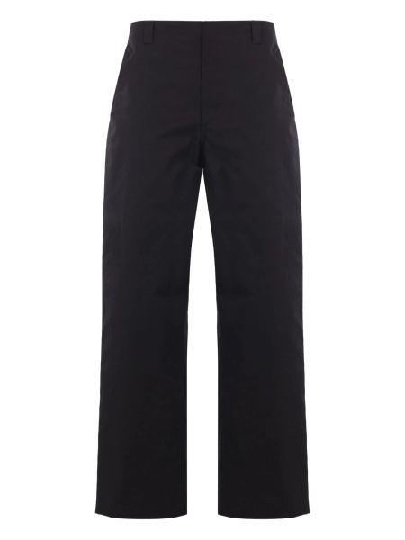 Pantaloni drepti Gucci negri