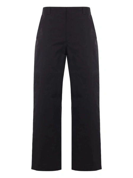Pantaloni drepti Gucci negri