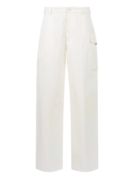 Pantaloni drepti Marni albi