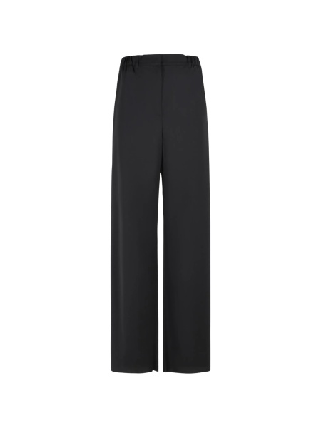 Pantaloni drepti Max Mara negri
