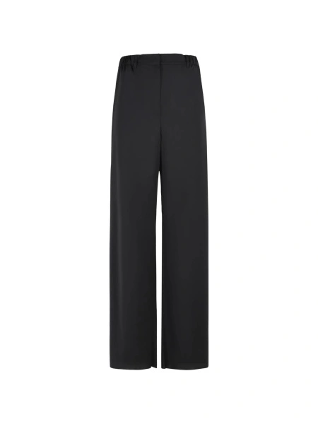 Pantaloni drepti Max Mara negri