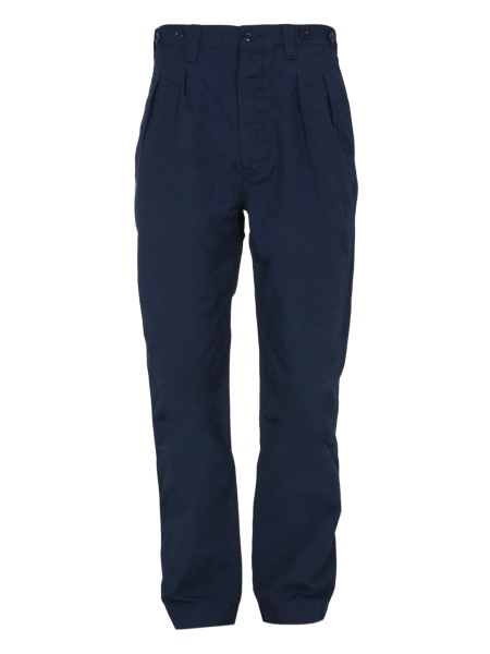 Pantaloni drepti NIGEL CABOURN albastri