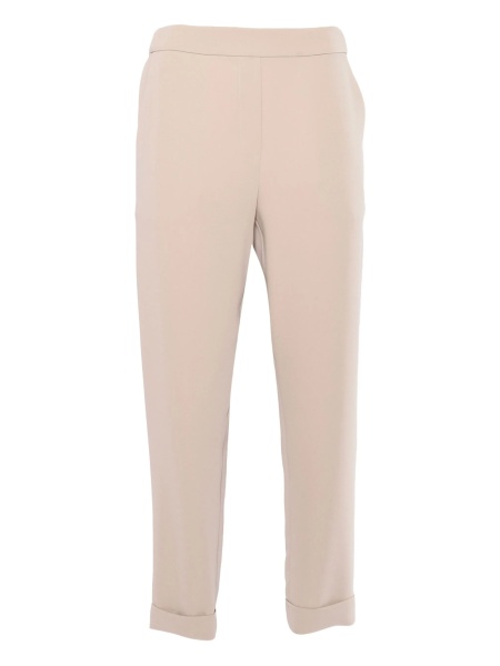 Pantaloni drepti P.A.R.O.S.H. neutri din polyester