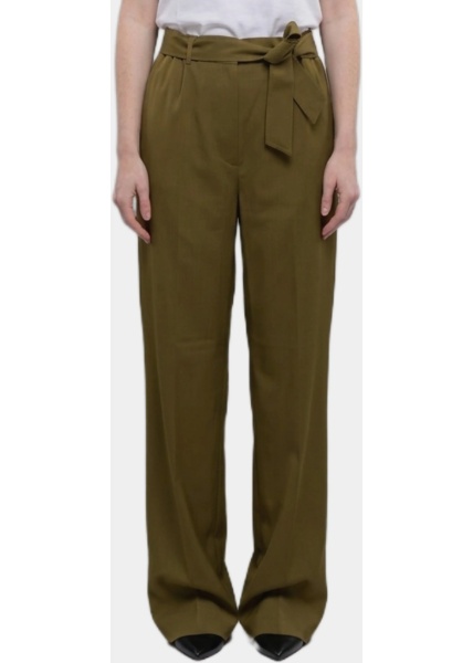 Pantaloni Editto Wool Trousers With Belt