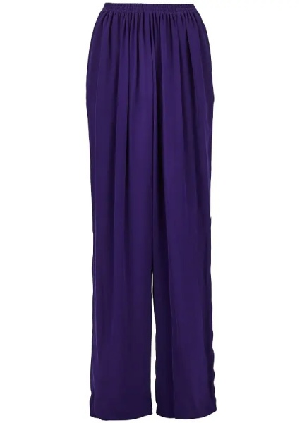 Pantaloni Elasticated waist cady pants
