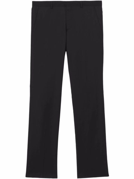 Pantaloni eleganti Burberry negri