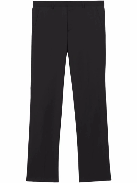 Pantaloni eleganti Burberry negri