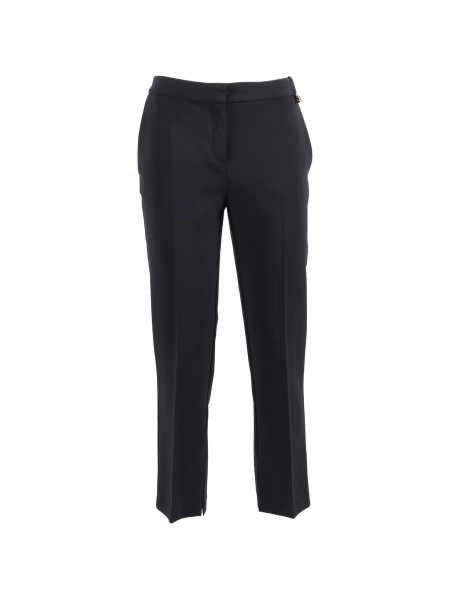 Pantaloni eleganti Elisabetta Franchi negri