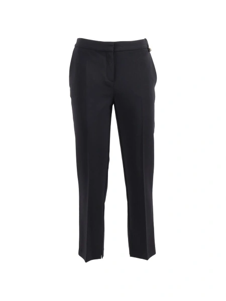 Pantaloni eleganti Elisabetta Franchi negri