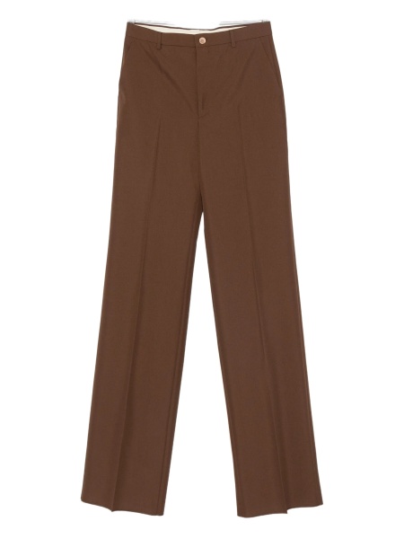Pantaloni eleganti Gucci maro