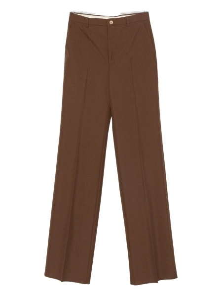 Pantaloni eleganti Gucci maro