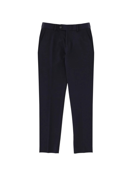 Pantaloni eleganti Hugo Boss albastri