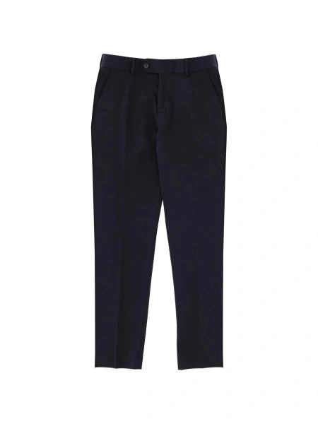 Pantaloni eleganti Hugo Boss albastri