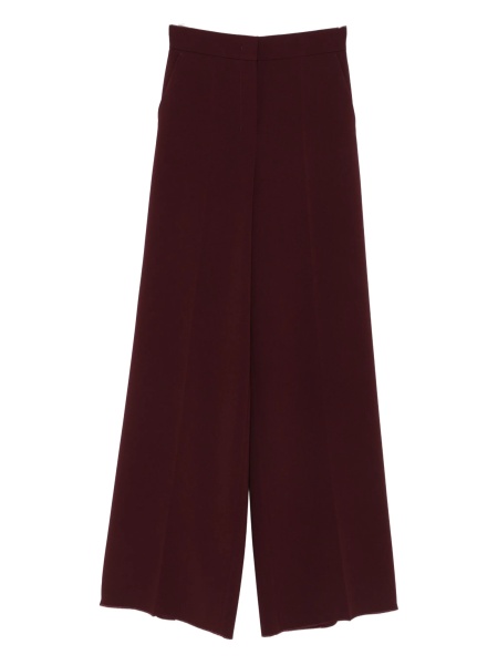 Pantaloni eleganti Max Mara rosii