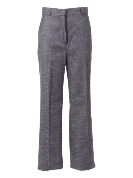 Pantaloni eleganti MaxMara Studio albastri