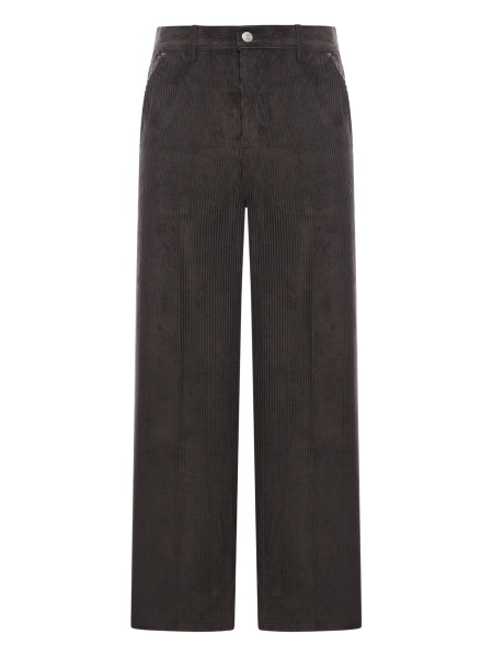 Pantaloni evazati AMI Paris gri