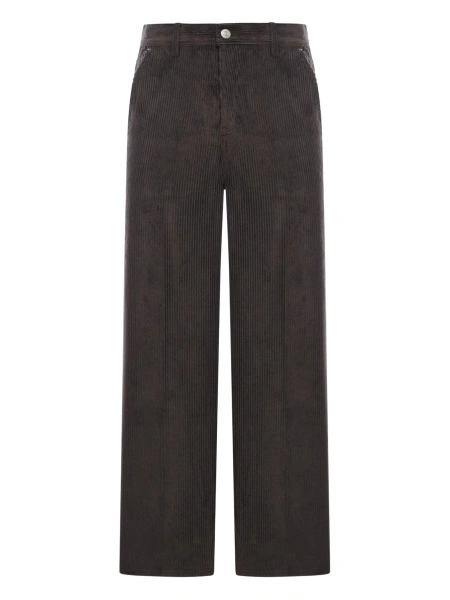 Pantaloni evazati AMI Paris gri