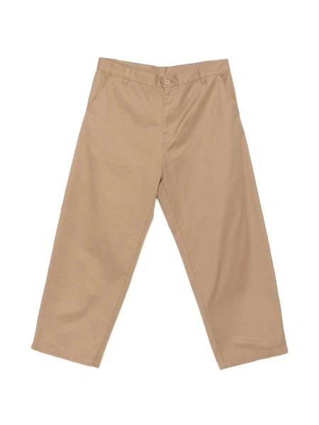 Pantaloni evazati Carhartt neutri din bumbac