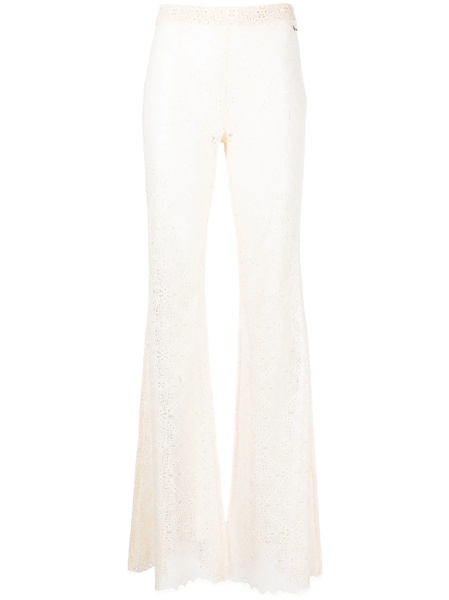 Pantaloni evazati DSQUARED2 neutri