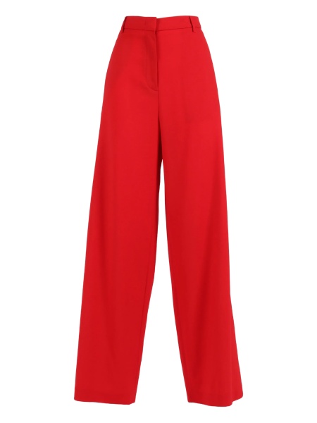Pantaloni evazati Fabiana Filippi rosii