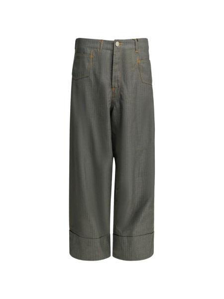 Pantaloni evazati JUNYA WATANABE gri