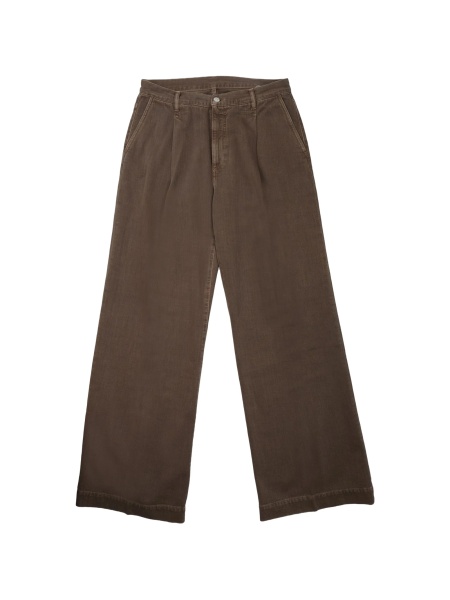 Pantaloni evazati NINE:INTHE:MORNING maro