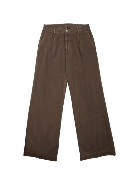 Pantaloni evazati NINE:INTHE:MORNING maro