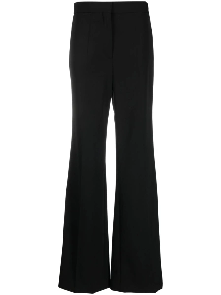 Pantaloni evazati Stella McCartney negri