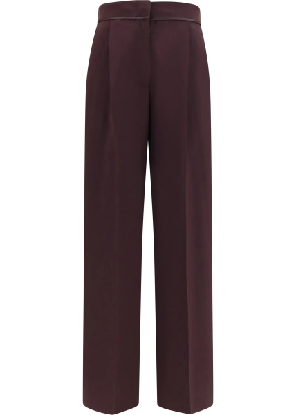 Pantaloni High waisted grain de poudre Pants