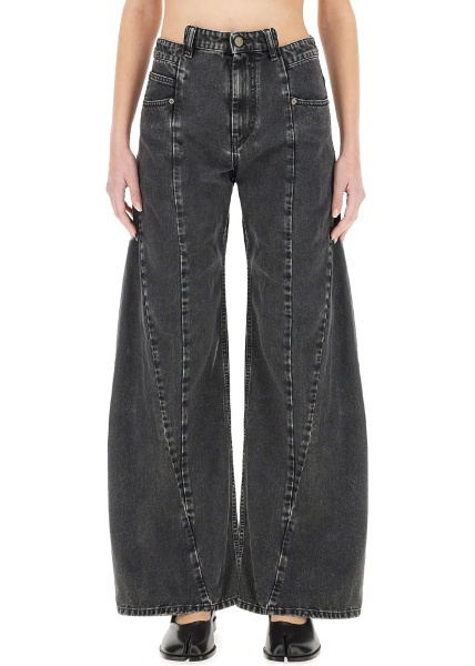 Pantaloni Jeans Palazzo "Dècortiquè"
