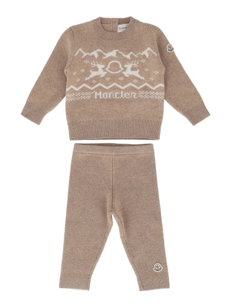 Pantaloni KNITWEAR CLOTHING ENSEMBLE + BOX