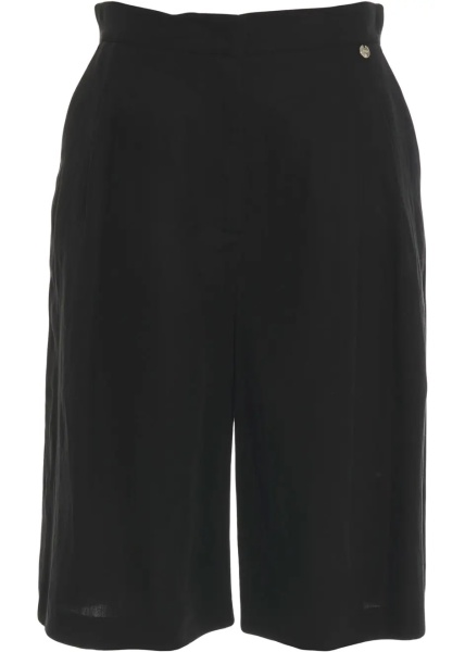 Pantaloni Linen blend bermuda shorts