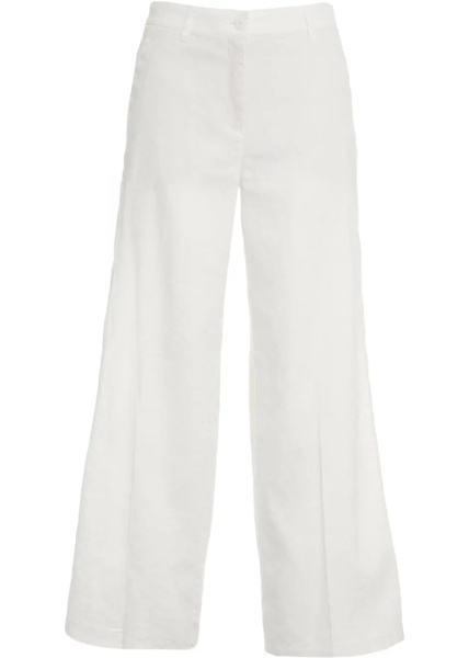 Pantaloni Linen blend pants 'Adrienne'