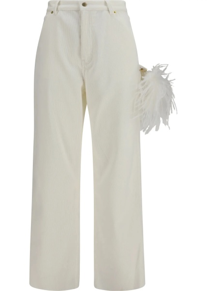 Pantaloni Lisa feather chain corduroy Pants
