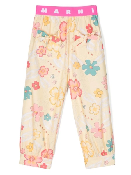 Pantaloni Marni galbeni